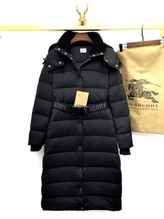 Replica Luxury Clothing Woman Burberry Down Feather Coat Long Sleeved 818518