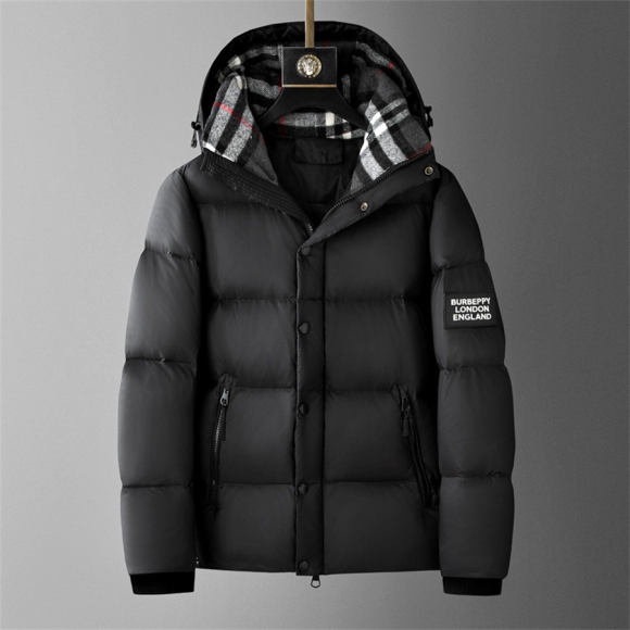 Replica Clothing Man Burberry Down Feather Coat Long Sleeved 560766