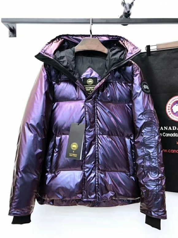 Canada Goose Unisex Down Feather Coat Long Sleeved 51271