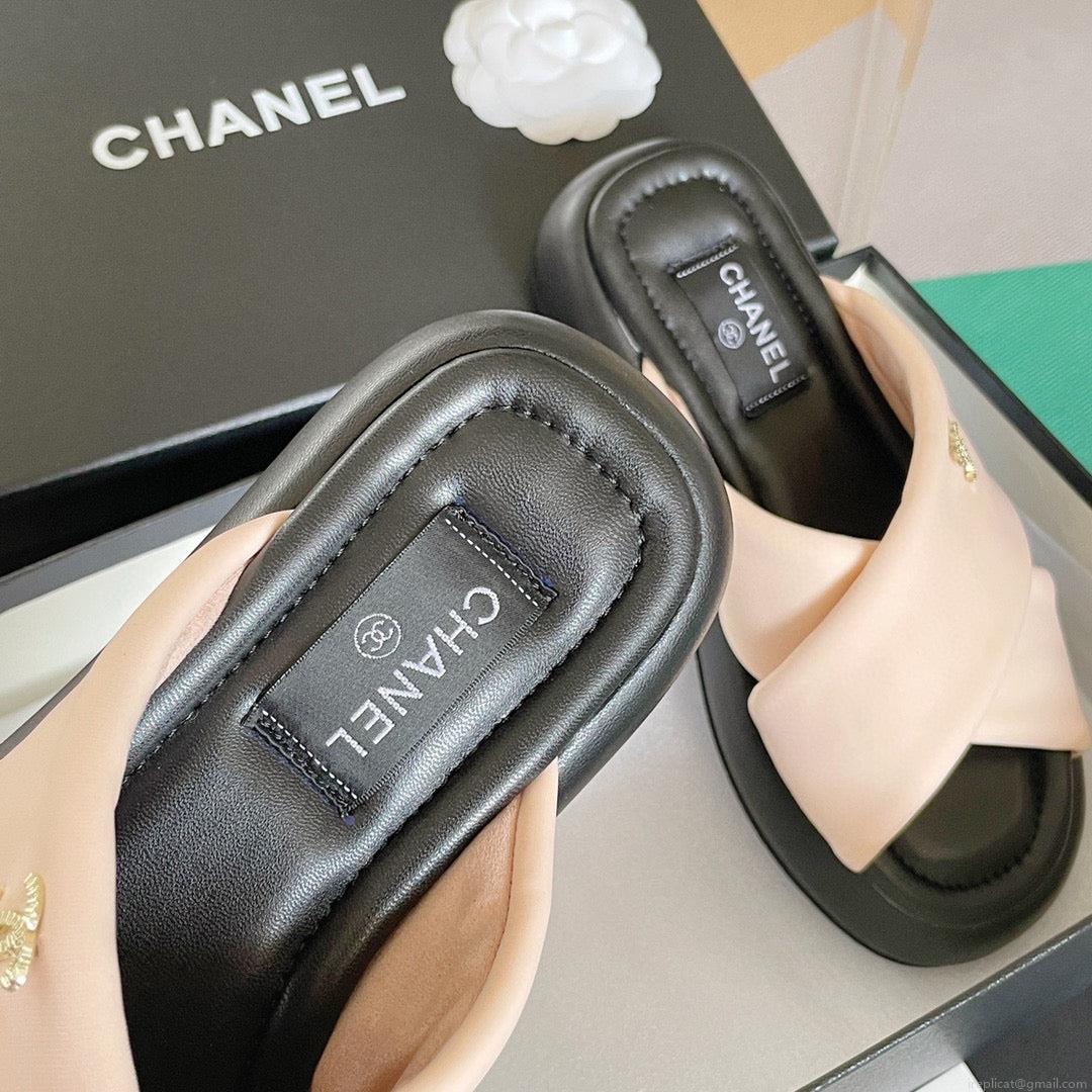 Chanel G38864 Mules Fabric Sandals Women C91154
