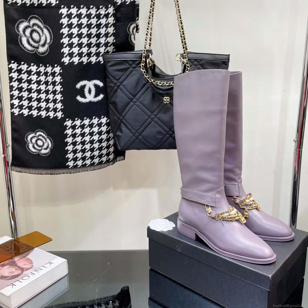 Chanel Women’s Shoes High Boots G38812