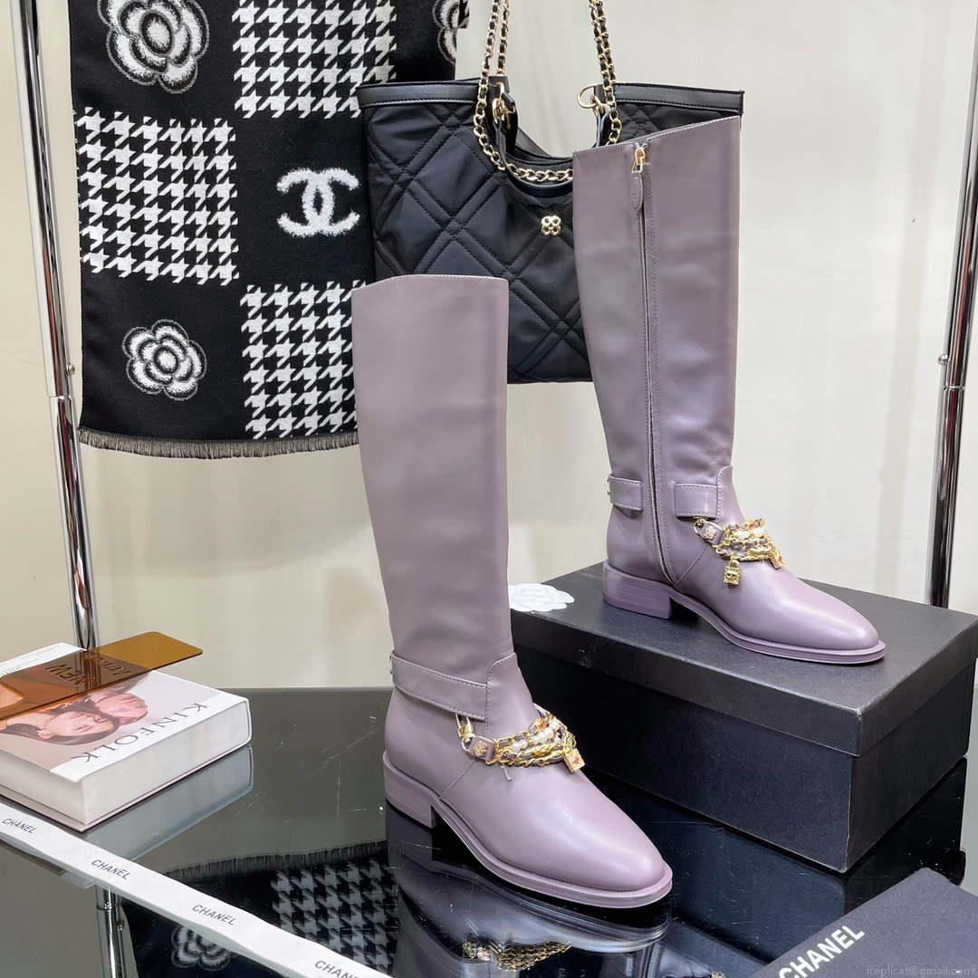 Chanel Women’s Shoes High Boots G38812