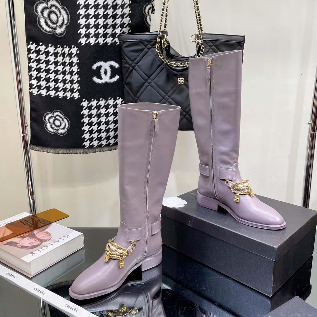Chanel Women’s Shoes High Boots G38812