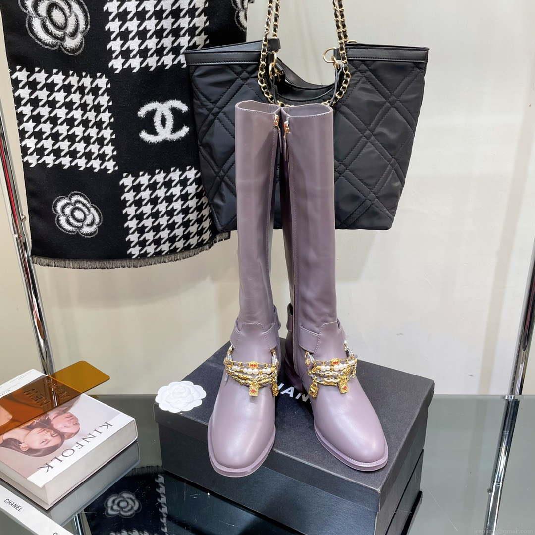 Chanel Women’s Shoes High Boots G38812