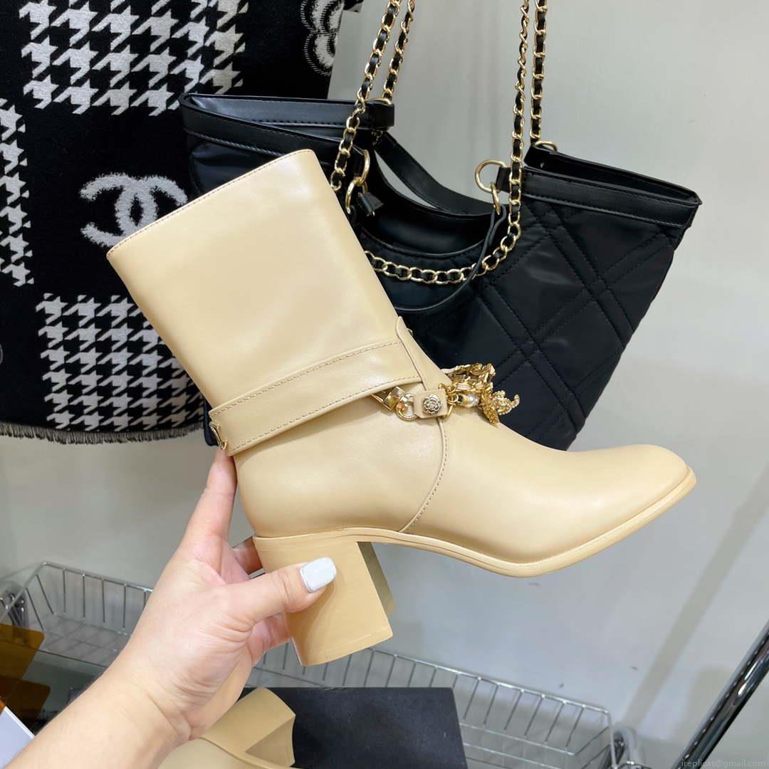 Chanel Women’s Shoes Ankle Boots G38814