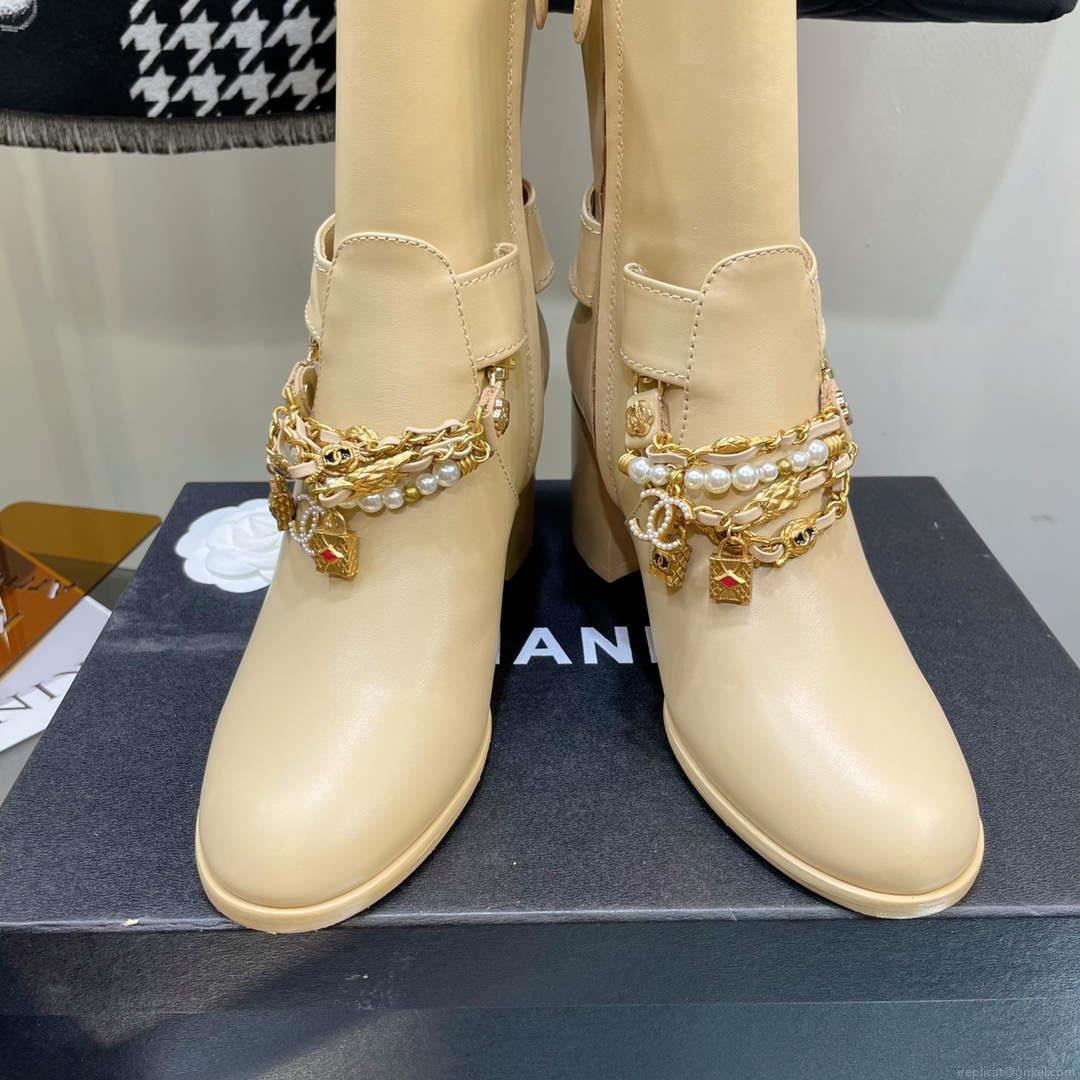 Chanel Women’s Shoes Ankle Boots G38814