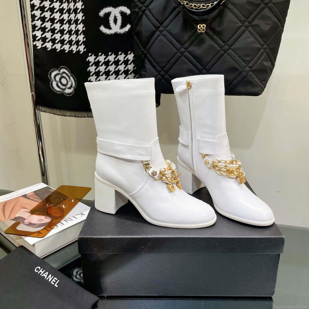 Chanel Women’s Shoes Ankle Boots G38815