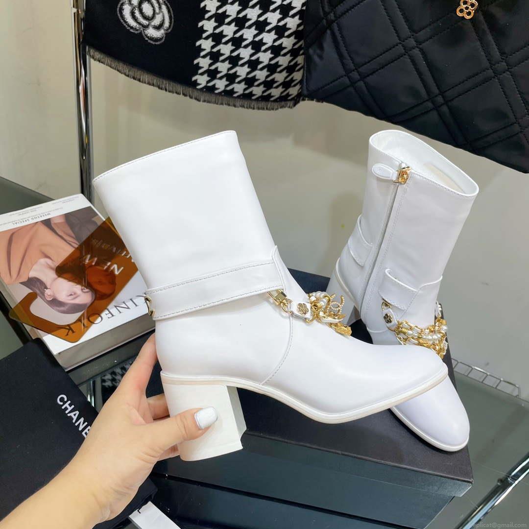Chanel Women’s Shoes Ankle Boots G38815