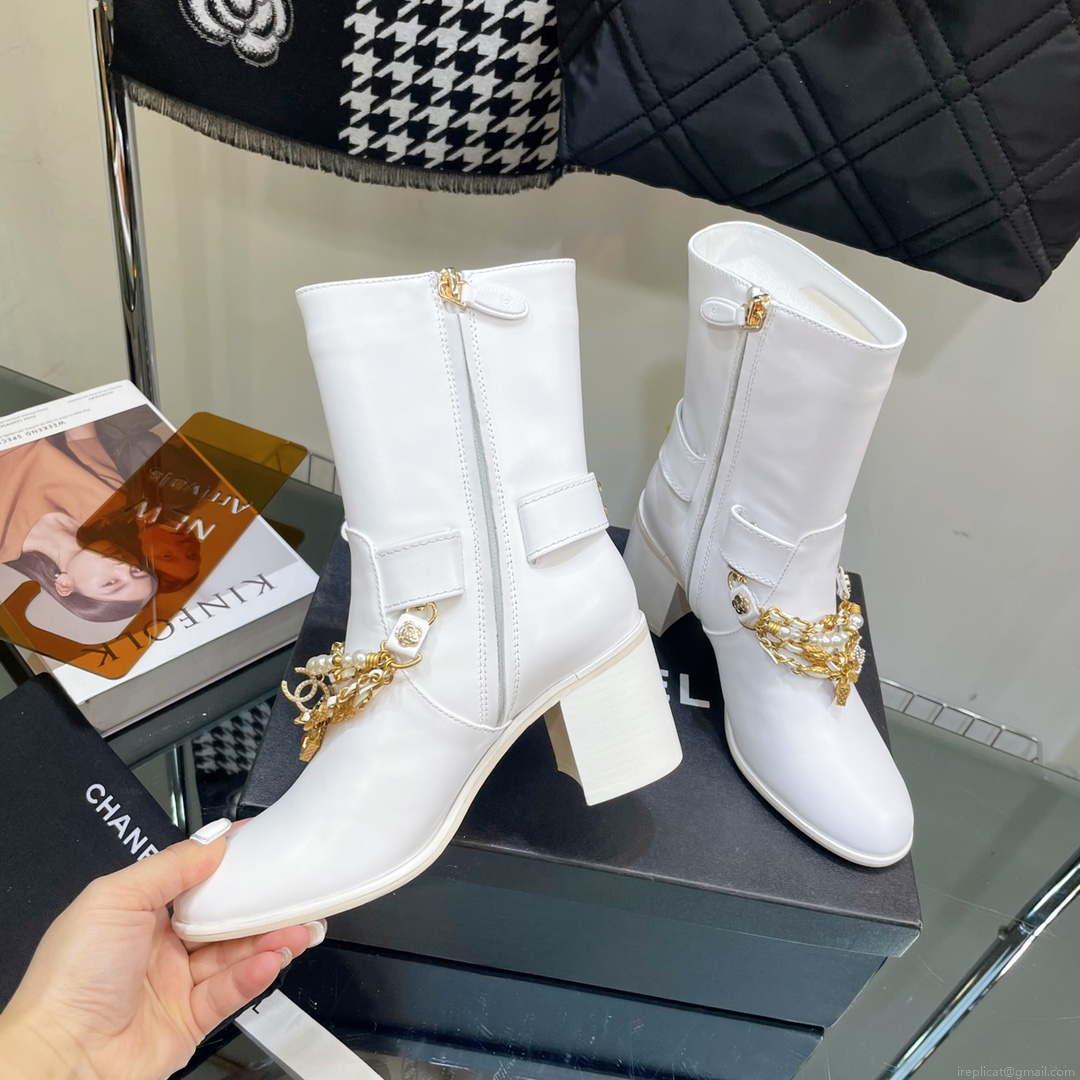 Chanel Women’s Shoes Ankle Boots G38815