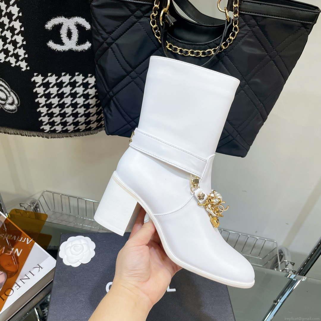 Chanel Women’s Shoes Ankle Boots G38815