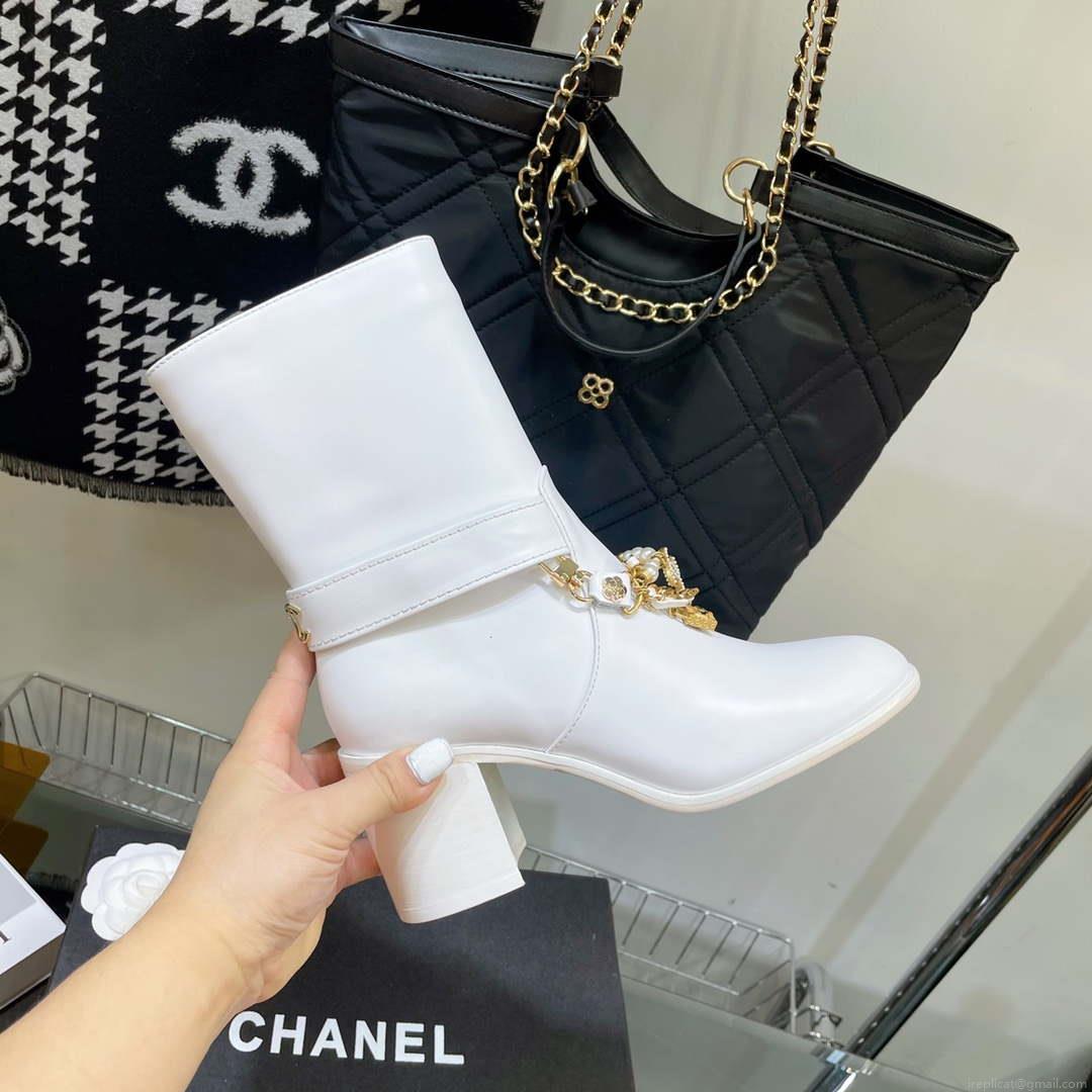 Chanel Women’s Shoes Ankle Boots G38815