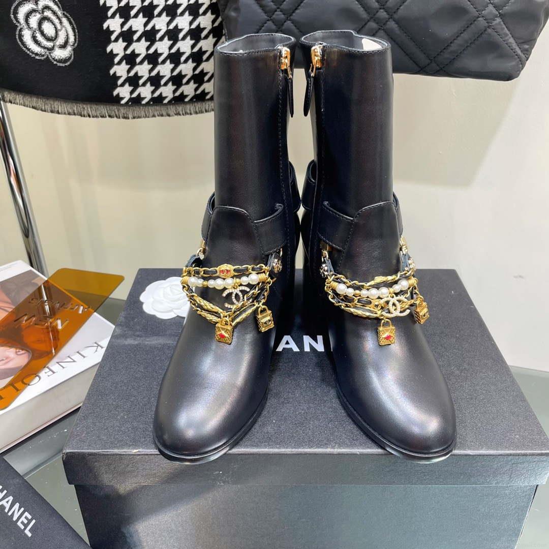 Chanel Women’s Shoes Ankle Boots G38816