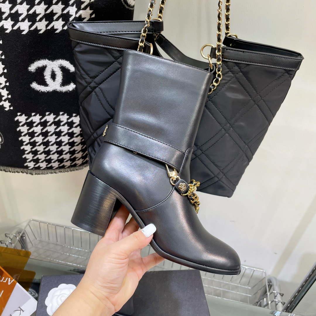 Chanel Women’s Shoes Ankle Boots G38816