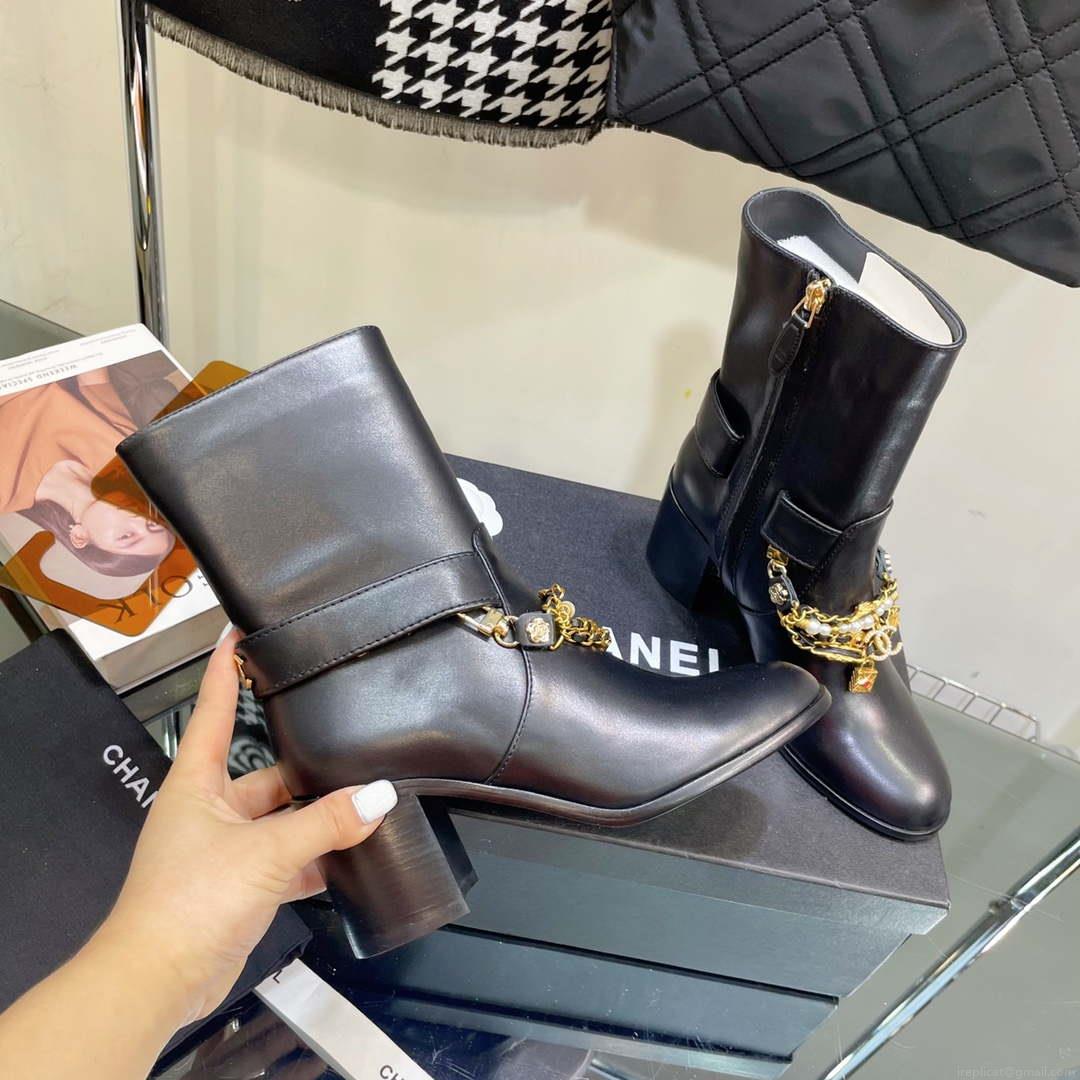 Chanel Women’s Shoes Ankle Boots G38816