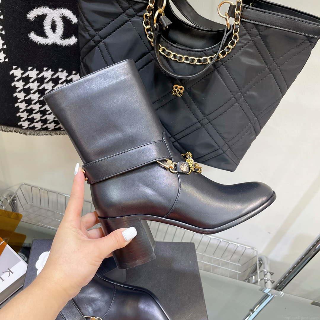 Chanel Women’s Shoes Ankle Boots G38816