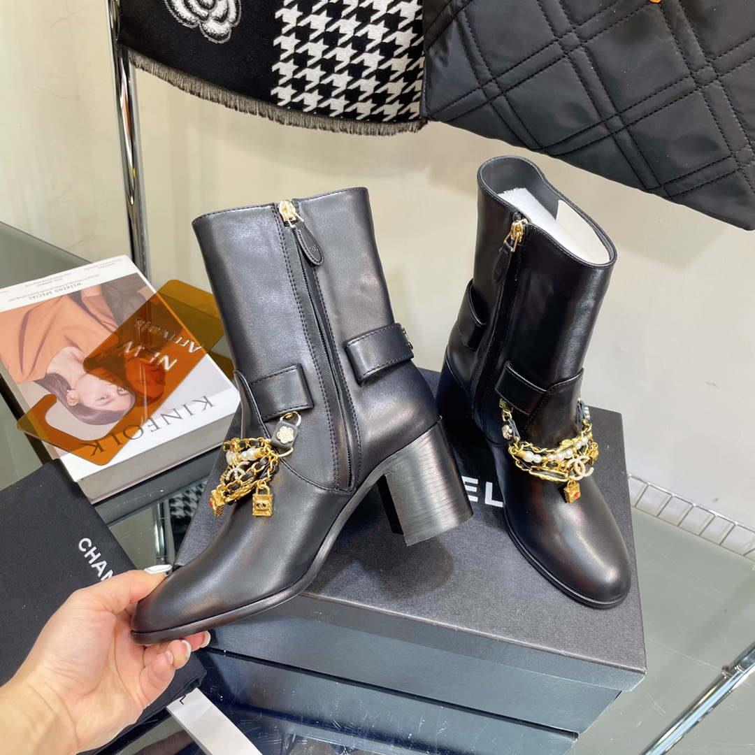Chanel Women’s Shoes Ankle Boots G38816
