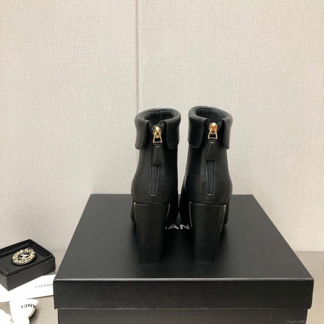 Chanel Women’s Shoes Ankle Boots 194353