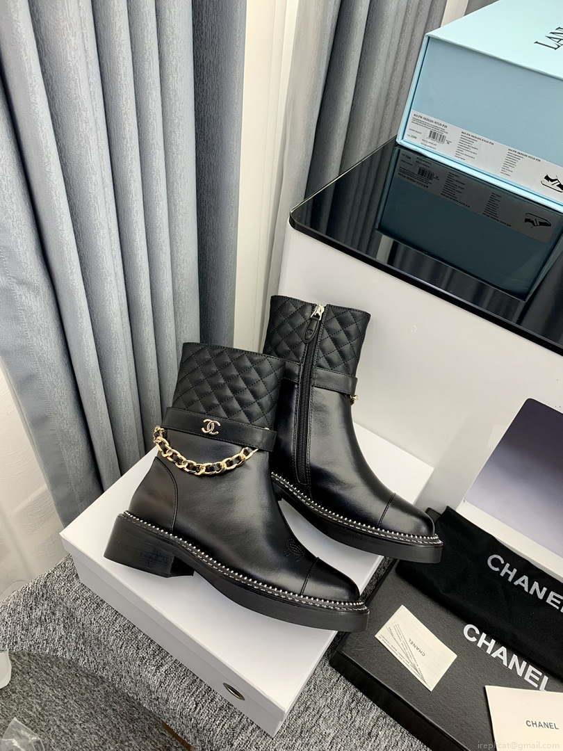 Chanel Women’s Shoes Ankle Boots 189745