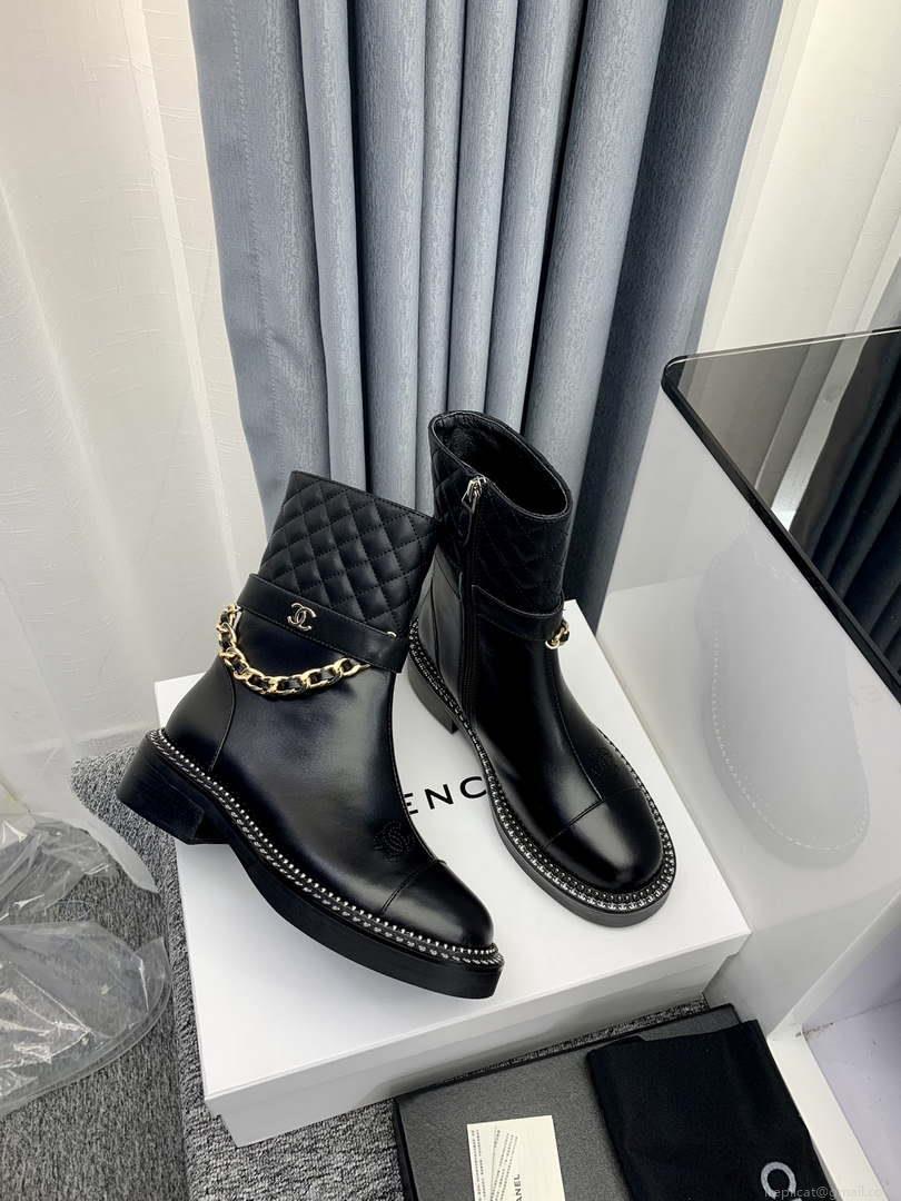 Chanel Women’s Shoes Ankle Boots 189745