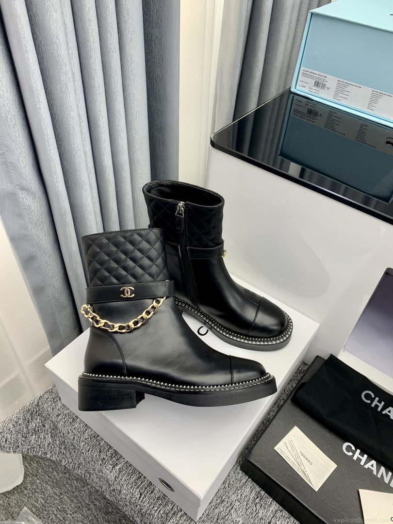 Chanel Women’s Shoes Ankle Boots 189745