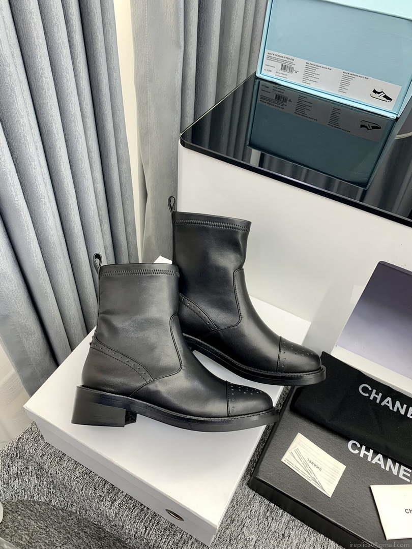 Chanel Women’s Shoes Ankle Boots 189741