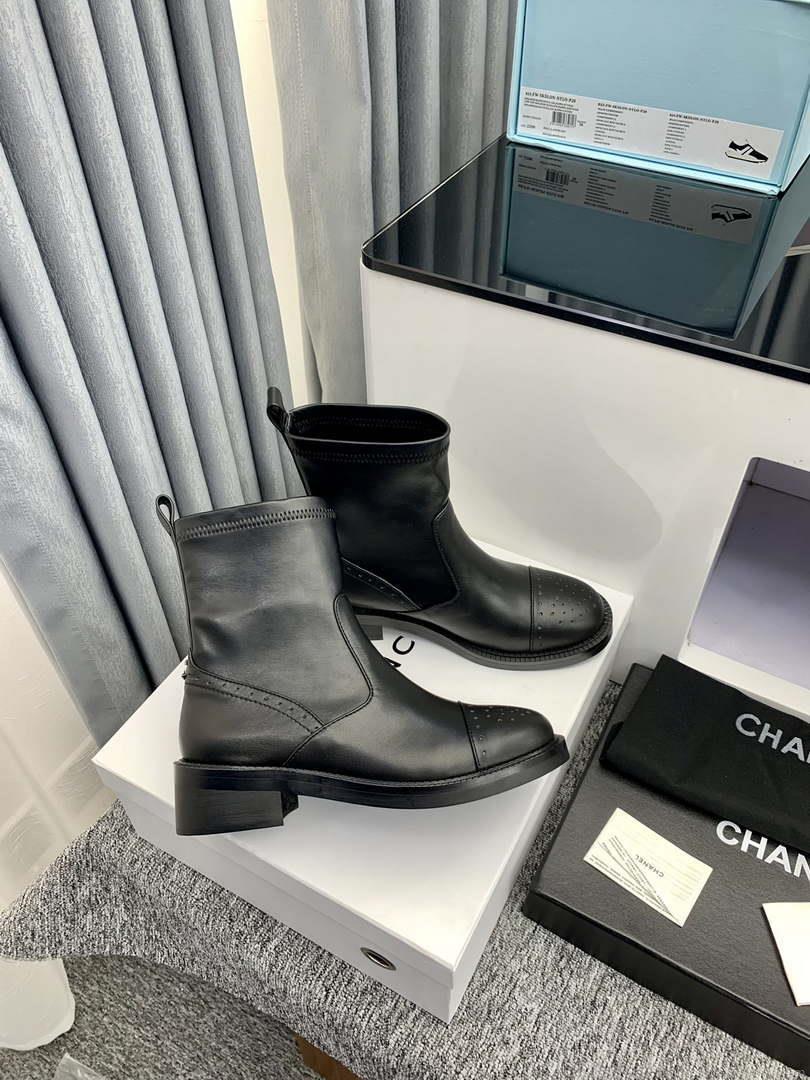 Chanel Women’s Shoes Ankle Boots 189741