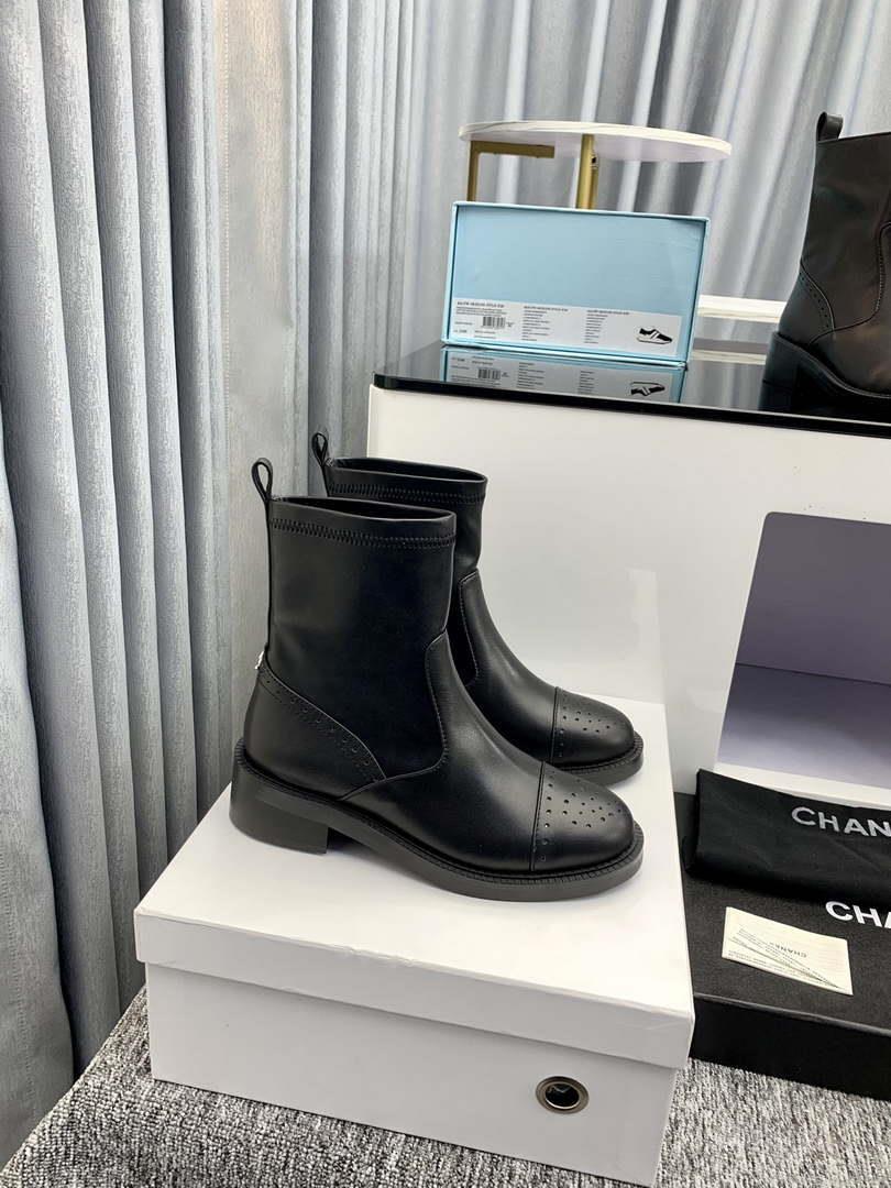 Chanel Women’s Shoes Ankle Boots 189741