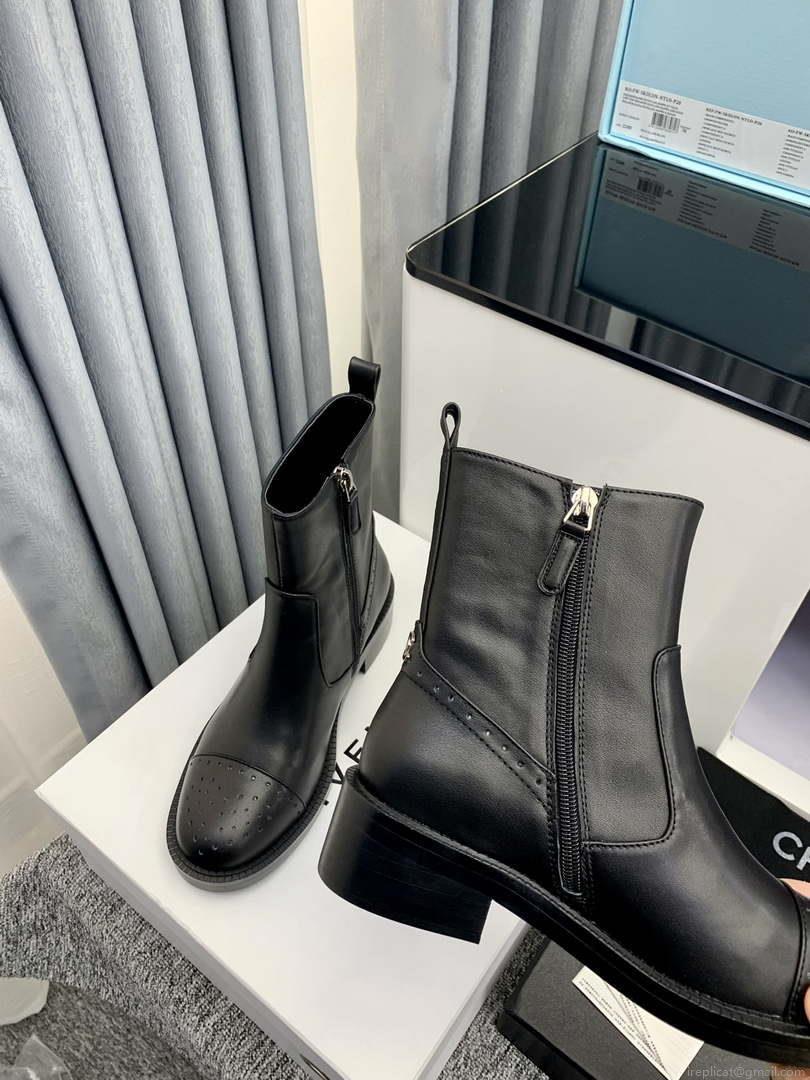 Chanel Women’s Shoes Ankle Boots 189740