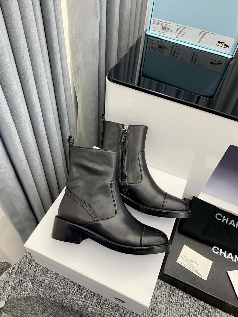 Chanel Women’s Shoes Ankle Boots 189740