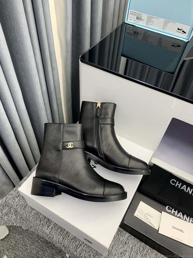 Chanel Women’s Shoes Ankle Boots 189727