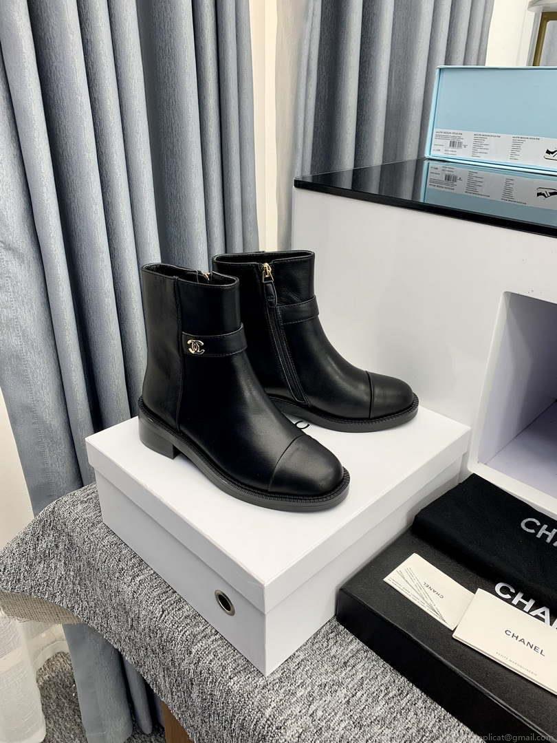 Chanel Women’s Shoes Ankle Boots 189727