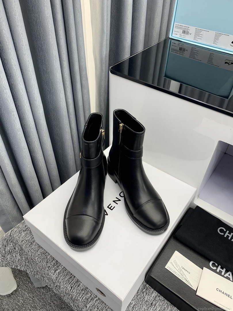 Chanel Women’s Shoes Ankle Boots 189727