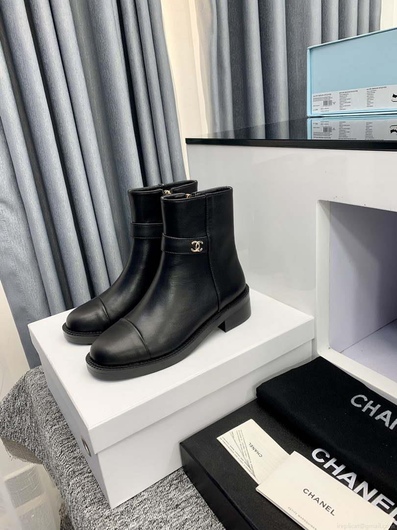 Chanel Women’s Shoes Ankle Boots 189727
