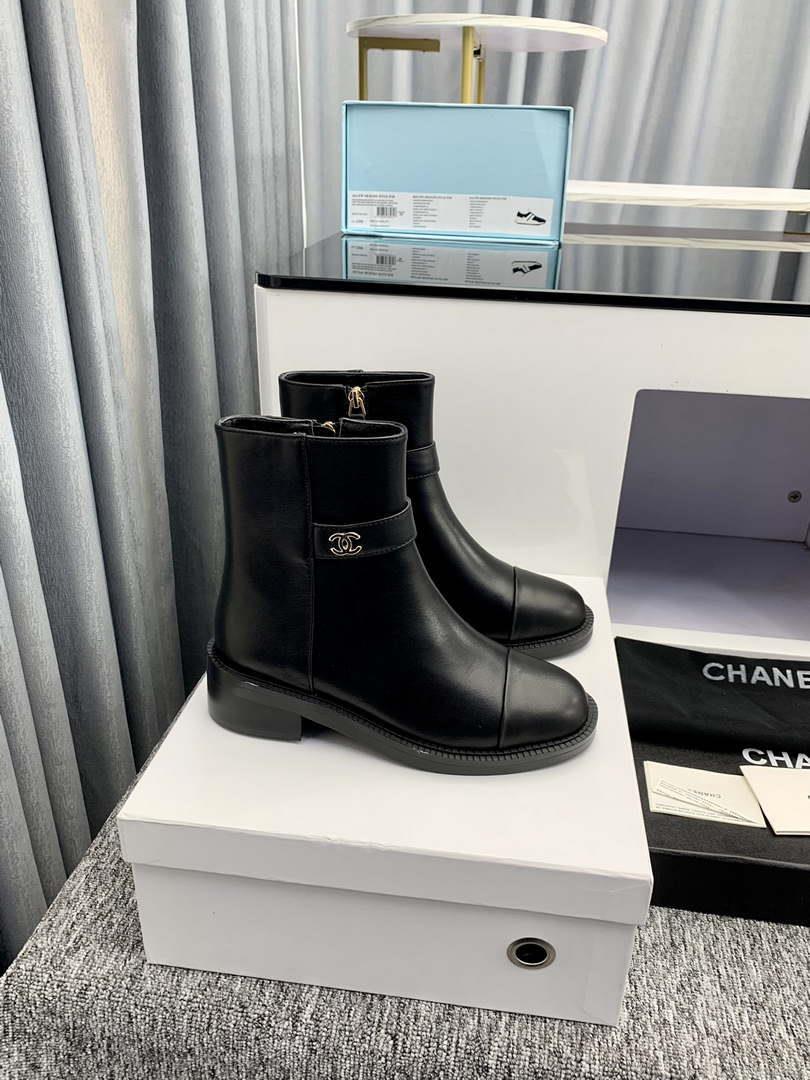 Chanel Women’s Shoes Ankle Boots 189727