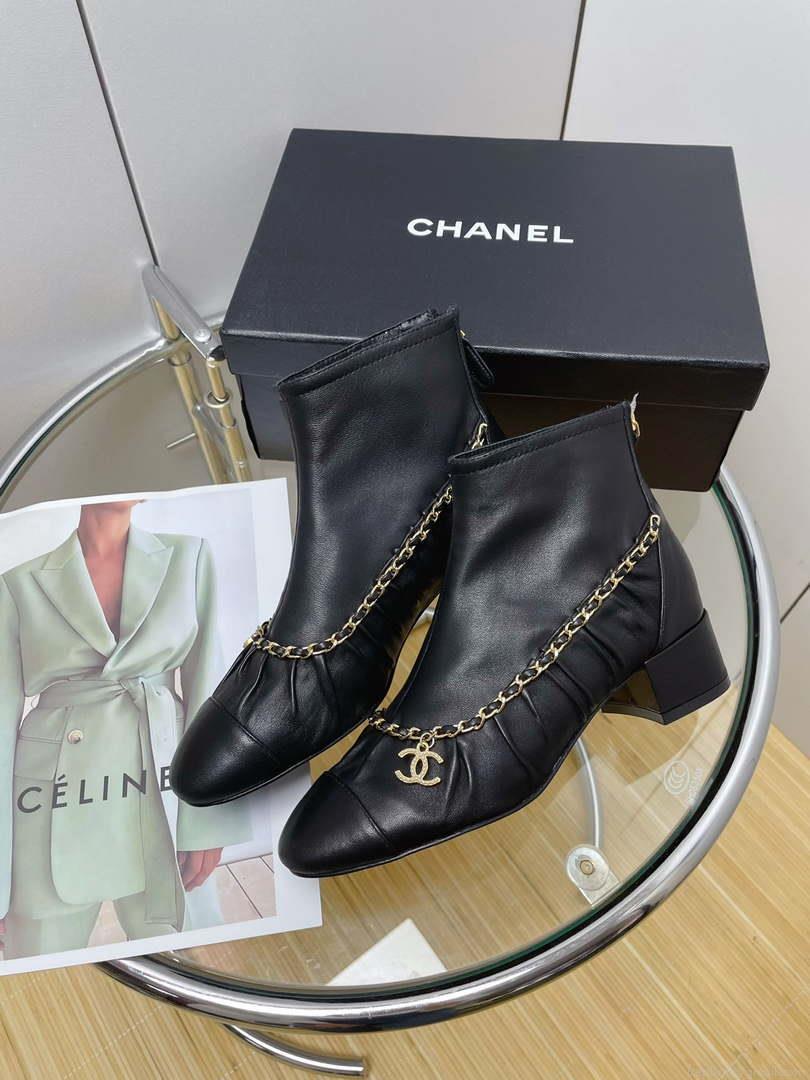 Chanel Women’s Shoes Short Boots 194824