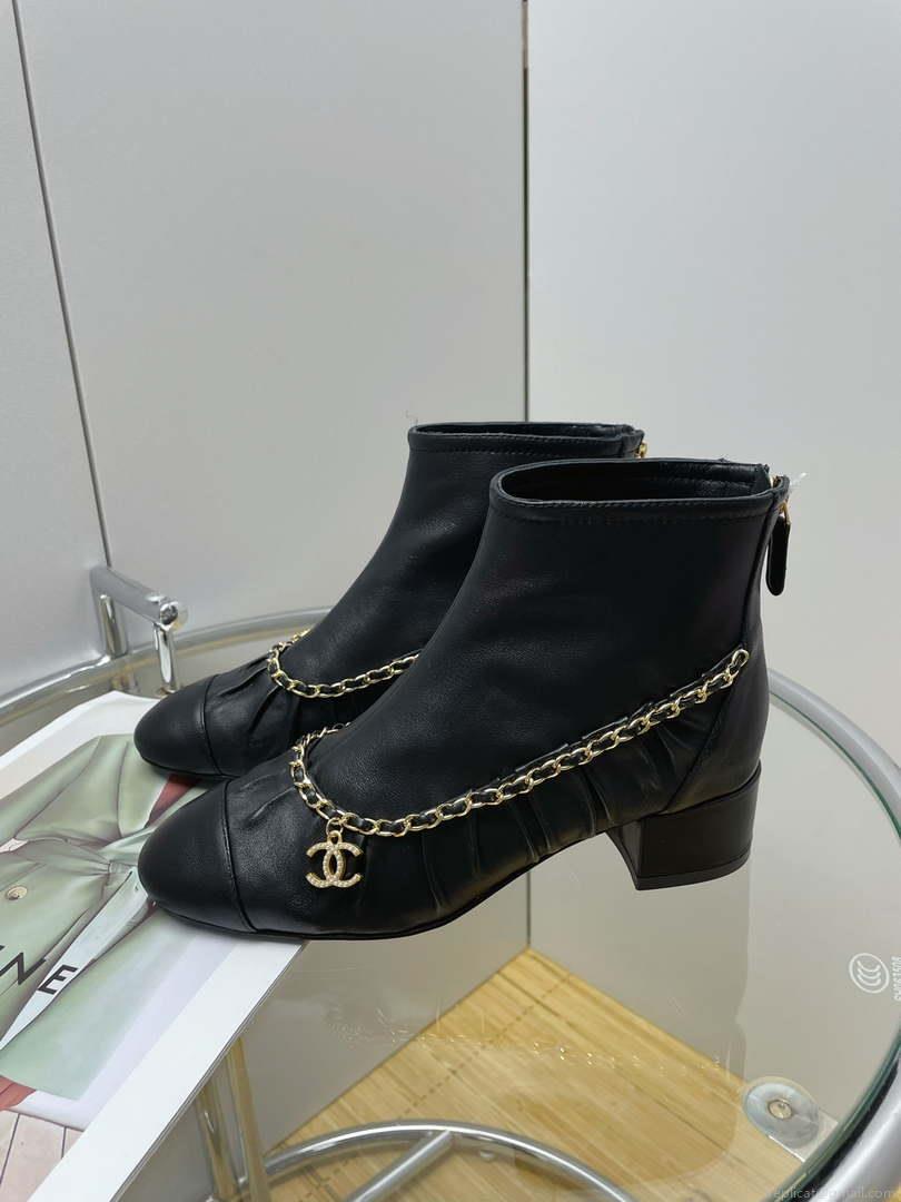 Chanel Women’s Shoes Short Boots 194824