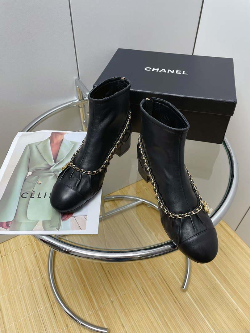 Chanel Women’s Shoes Short Boots 194824