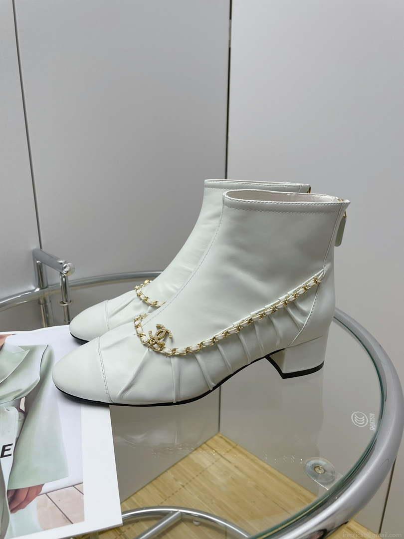 Chanel Women’s Shoes Short Boots 194822