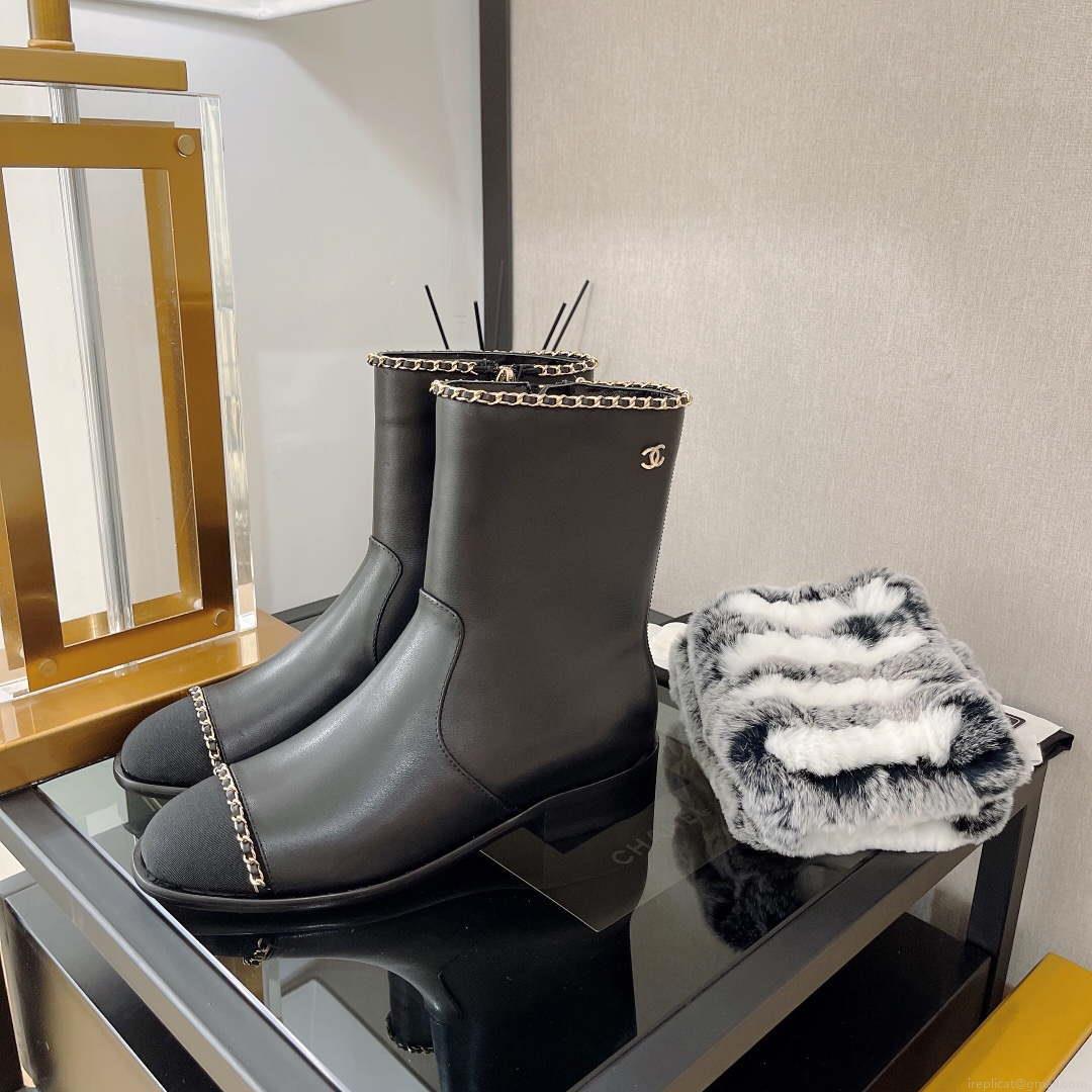 Chanel Women’s Shoes Short Boots 193743