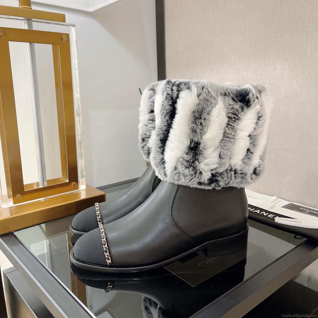 Chanel Women’s Shoes Short Boots 193743