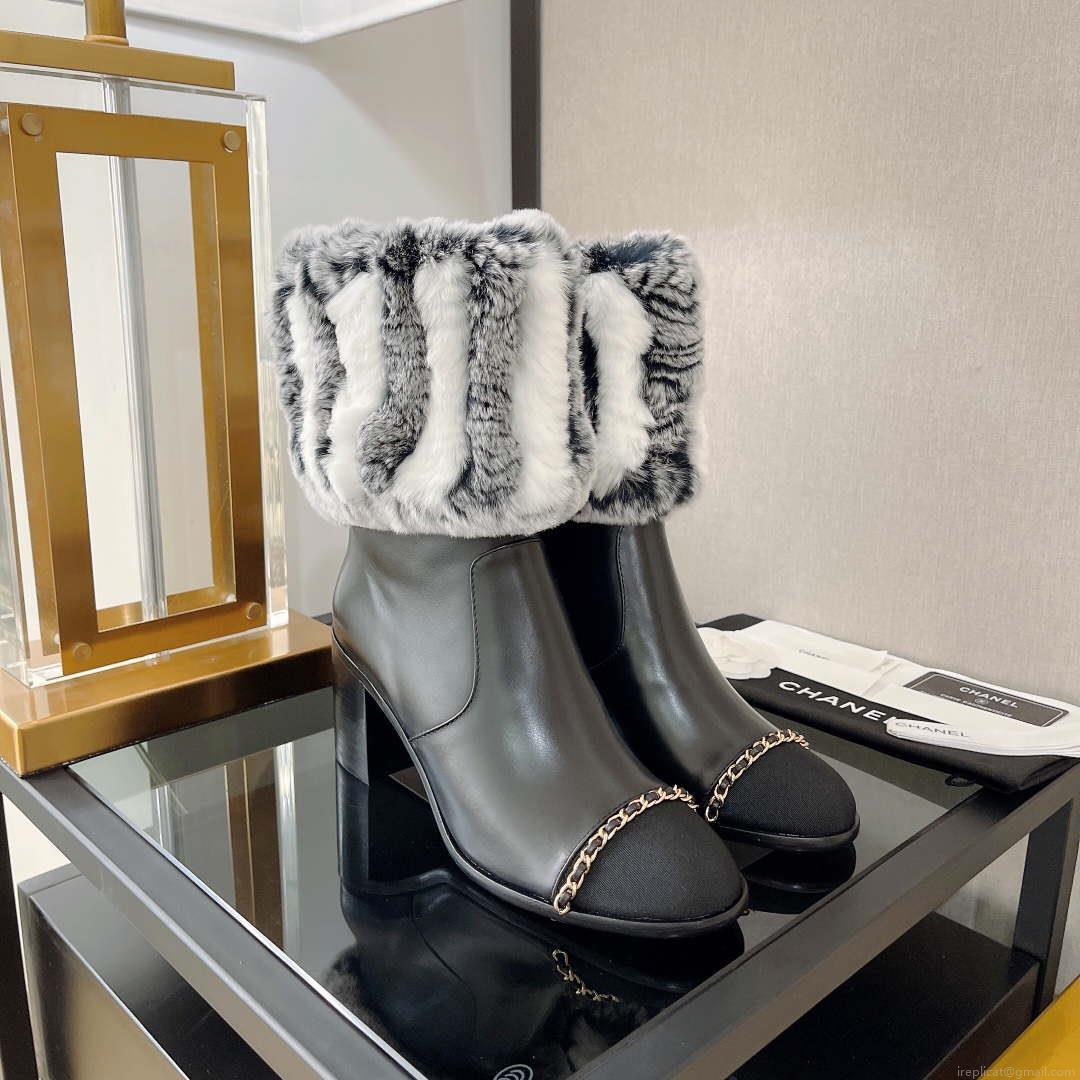 Chanel Women’s Shoes Short Boots 193741