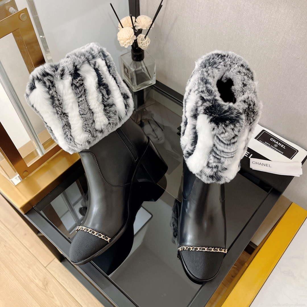 Chanel Women’s Shoes Short Boots 193741
