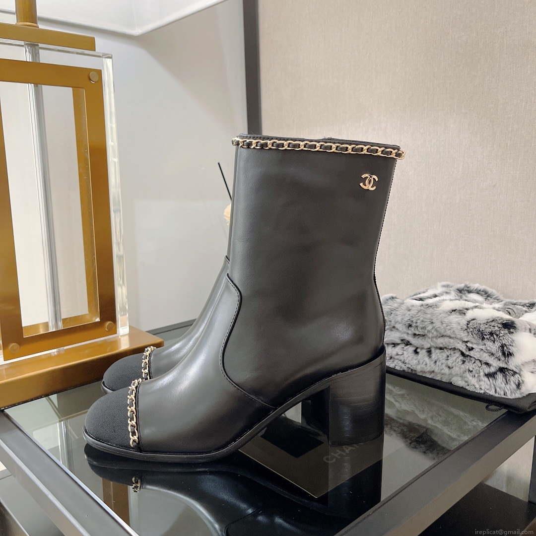 Chanel Women’s Shoes Short Boots 193741