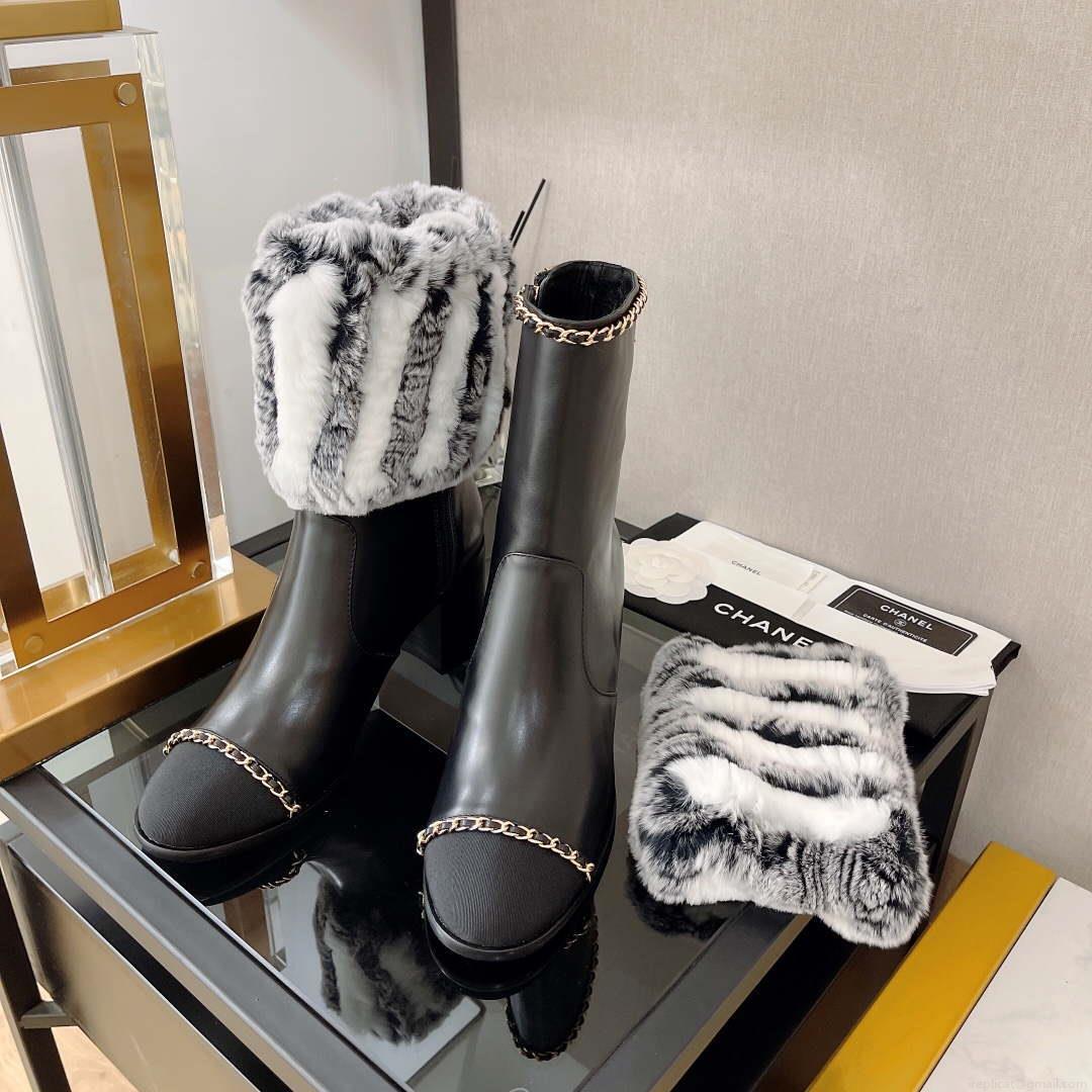 Chanel Women’s Shoes Short Boots 193741