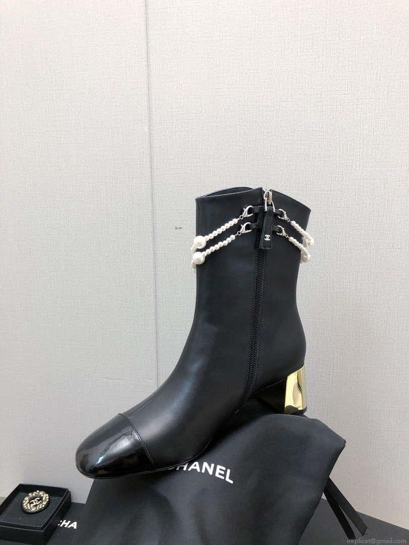 Chanel Women’s Shoes Fashion Short Boots C77658