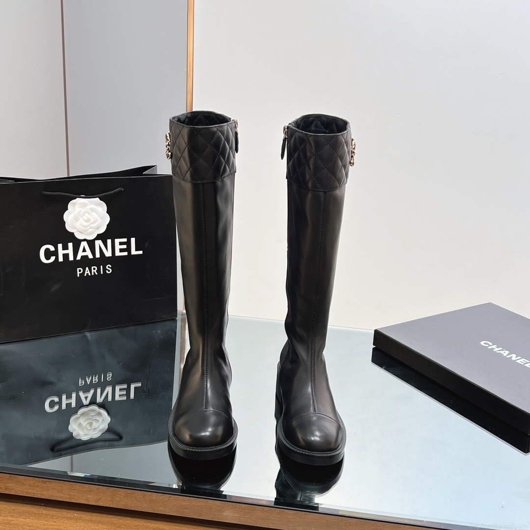 Chanel Women’s Fashion Shoes High Boots C92400