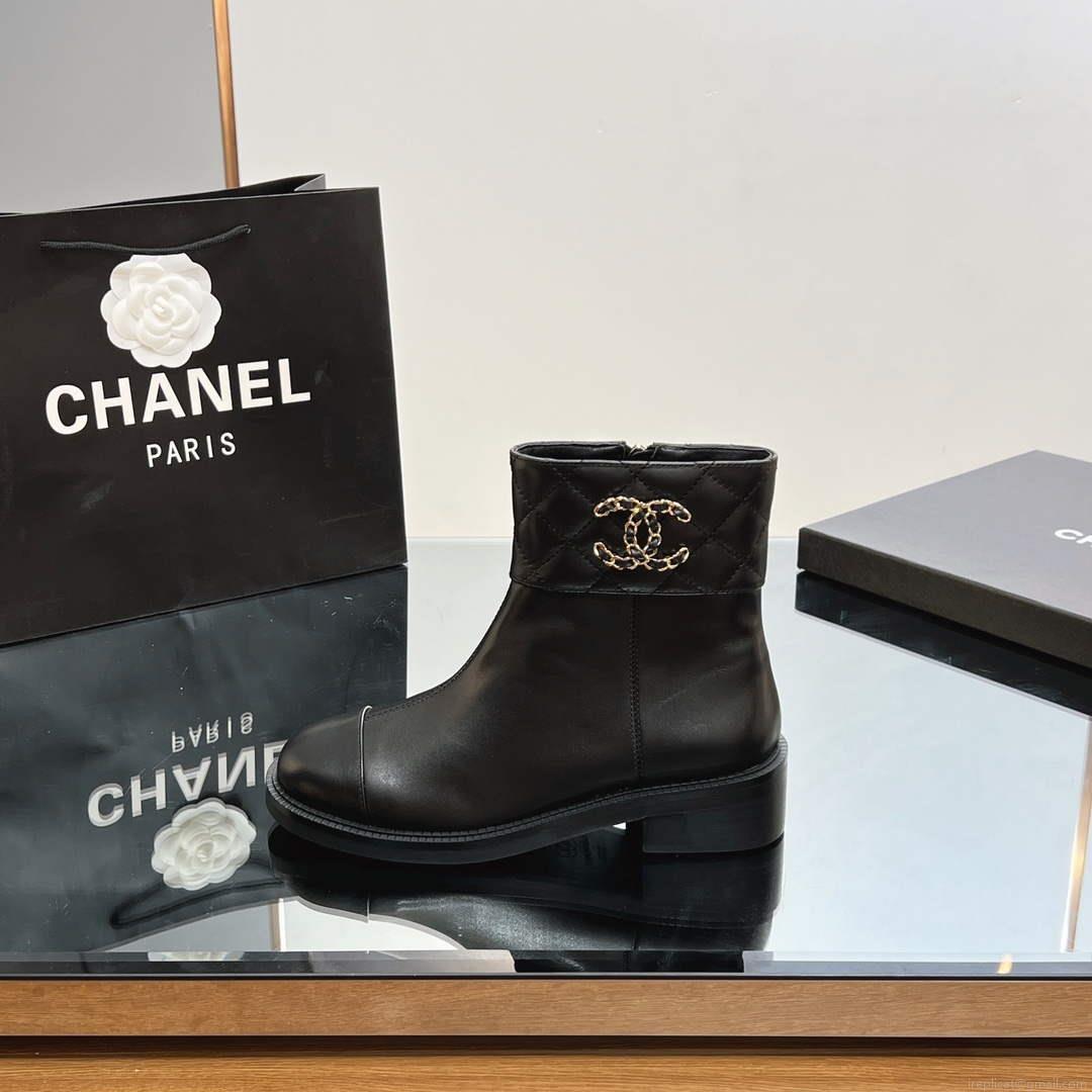 Chanel Women’s Fashion Shoes Short Boots C92402