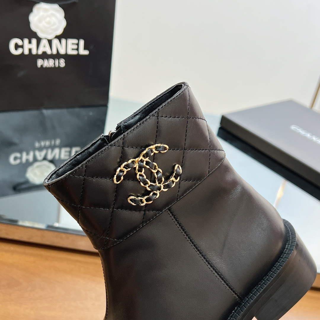 Chanel Women’s Fashion Shoes Short Boots C92402
