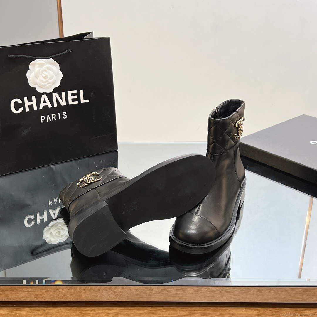 Chanel Women’s Fashion Shoes Short Boots C92402