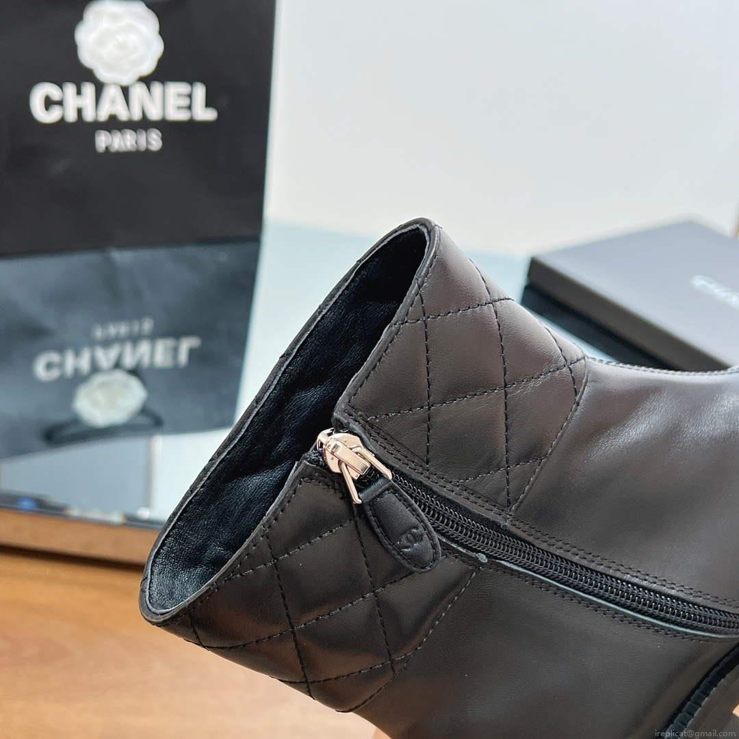 Chanel Women’s Fashion Shoes Short Boots C92402